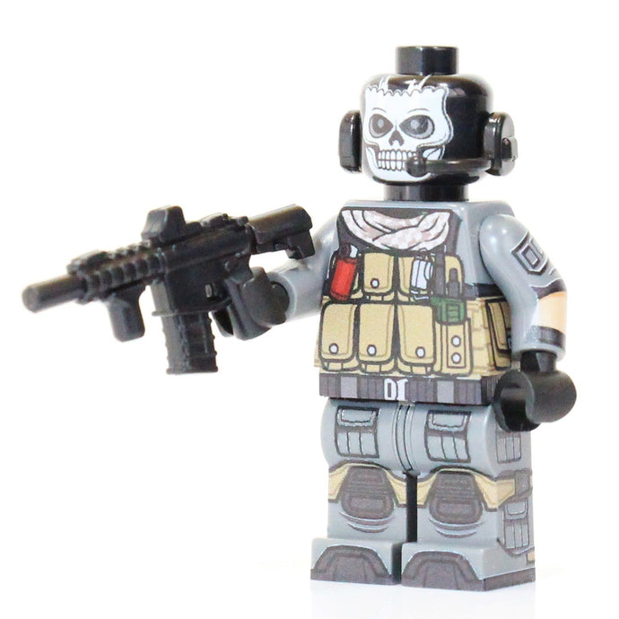 Brick Tactical Warfare Operator Custom Figure