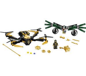 LEGO 76195 Spiderman's Drone Duel Set