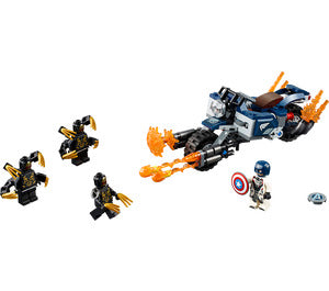 Captain America: Outriders Attack,Retired, Certified in white box, Pre-Owned