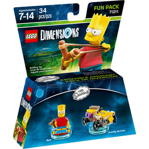 71211 Bart Simpson Fun Pack, NIB, Retired