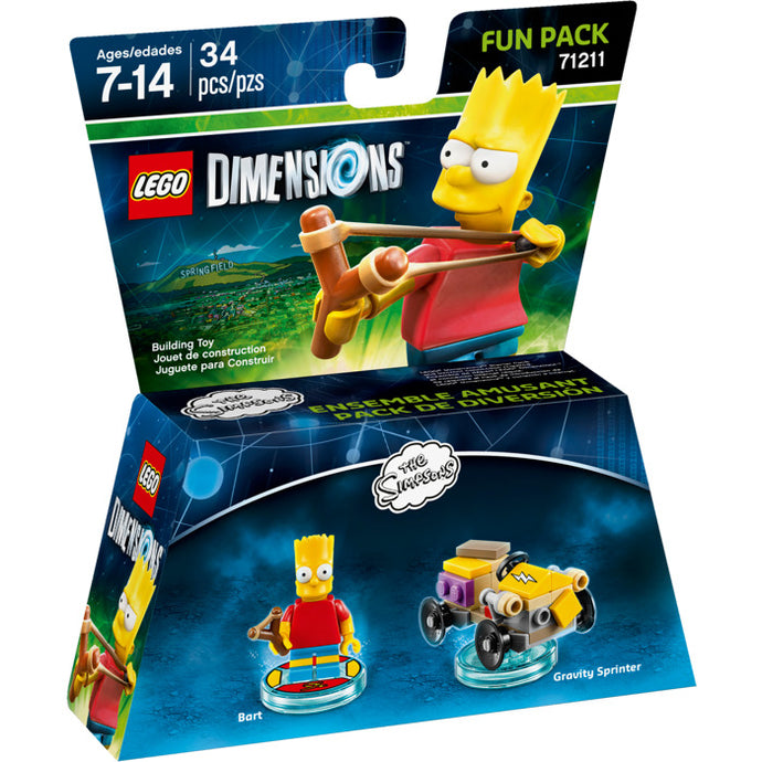 71211 Bart Simpson Fun Pack, NIB, Retired