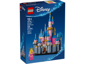 40720 Mini Disney Sleeping Beauty Castle, Retired, Certified in white box, Pre-Owned