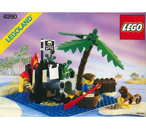 6260 Shipwreck Island, Retired, Certified in white box, Pre-Owned