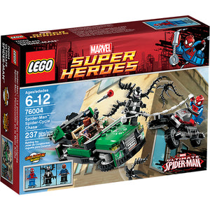 76004 Spider-Man: Spider-Cycle Chase, Retired, NIB