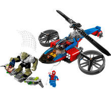 76016 Spider-Helicopter Rescue, Retired, New - Open Box (All Bags Sealed Inside)