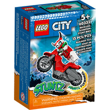 60332 Reckless Scorpion Stunt Bike, Retired, NIB