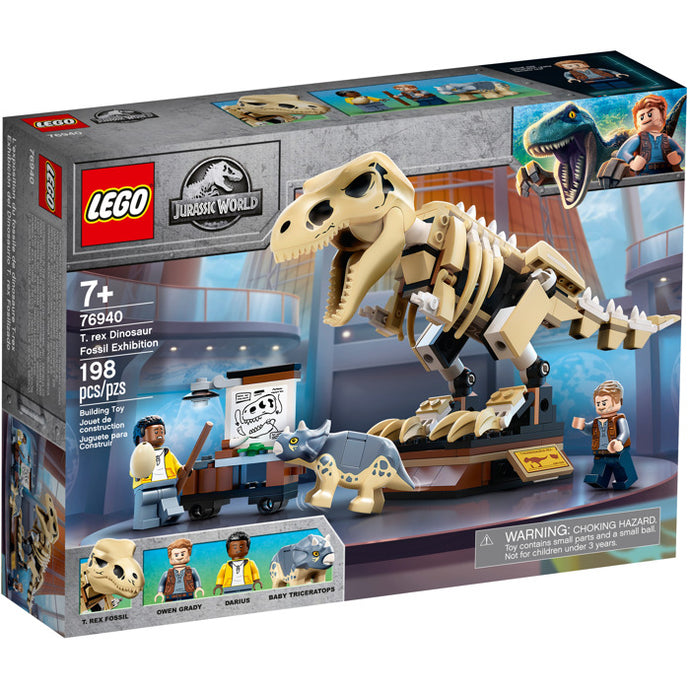 LEGO 76940 T-Rex Dinosaur Fossil Exhibiion