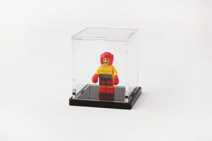 Single Figure Case - Tricked Out Bricks - Black