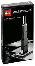 21001 John Hancock Center, Certified in original box, Retired