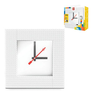 LEGO® Time by IQHK MOC Wall Clock 6x24 White (53771)
