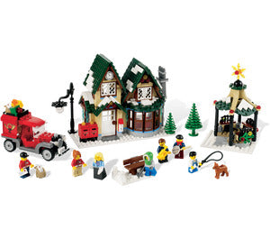 10222 Winter Village Post Office, Retired, Certified in white box, Pre-Owned