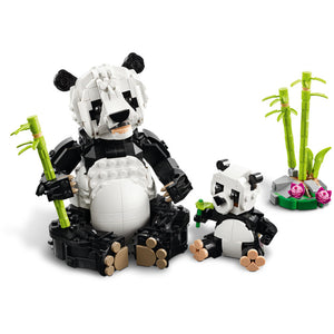 31165 Panda Family, New - Missing Box