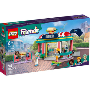 41728 Heartlake Downtown Diner, Retired, New - Minor Damage to Box