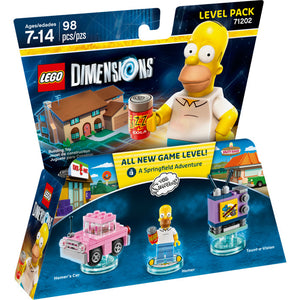 LEGO Dimensions 71202 The Simpsons' Level Pack Set