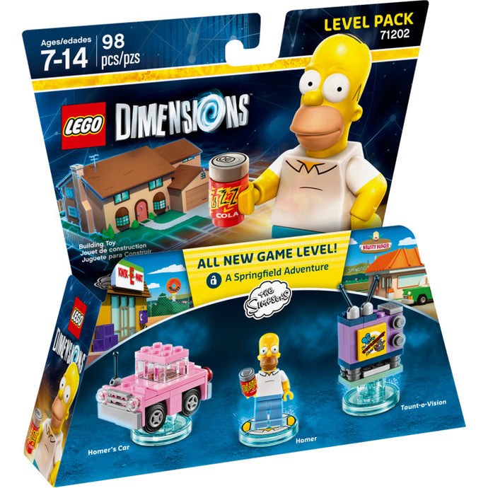LEGO Dimensions 71202 The Simpsons' Level Pack Set