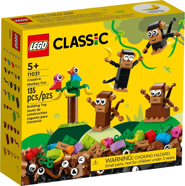 11031 Creative Monkey Fun – Bricks and Minifigs Huntsville AL