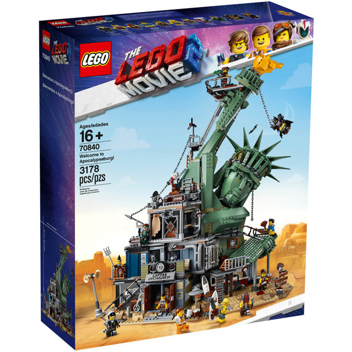 70840 Welcome to Apocalypseburg, Retired, New - (Slight Box Damage on bottom and top)