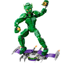 76284 Green Goblin Construction Figure, Retired, Certified in white box, Pre-Owned