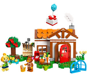 77049 Isabelle's House Visit, Animal Crossing, Certified in Original Box, Pre-Owned