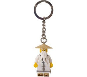 Master Wu Keychain, NIB, Retired – Bricks and Minifigs Huntsville AL