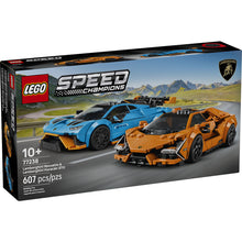 LEGO 77238 Lamborghini Revuelto and Lamborghini Hurac 'n Sto