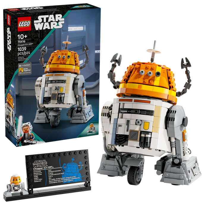 75416 Star Wars Ahsoka™ Chopper (C1-10P)™ Astromech Droid Set