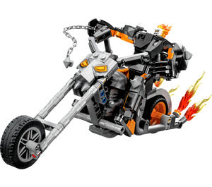 76245 Ghost Rider Mech & Bike, Certified in Original Box, Preowned