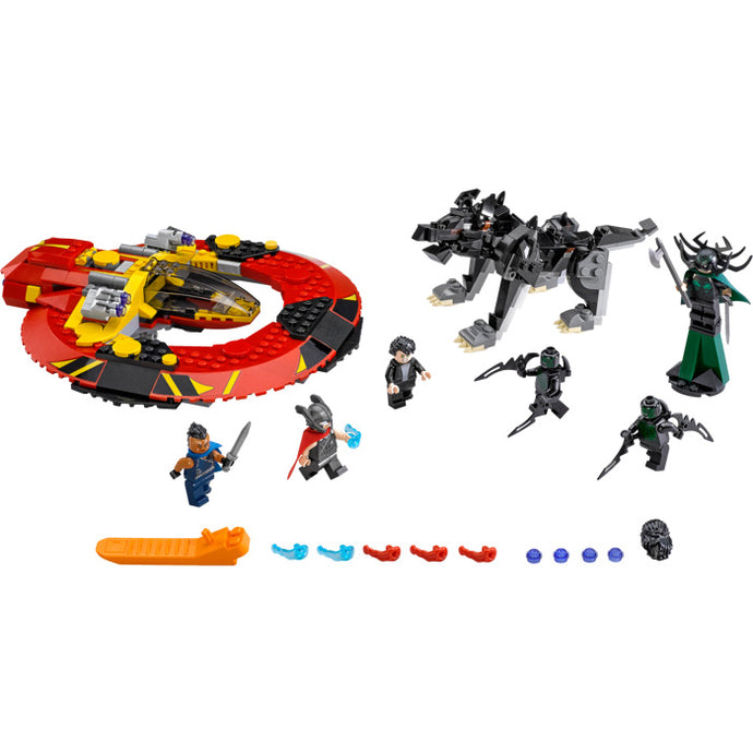 76084 The Ultimate Battle for Asgard, Retired, Certified in White Box, Pre-Owned