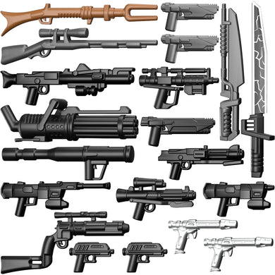 Brick Tactical Galactic Blaster Pack Custom Weapons