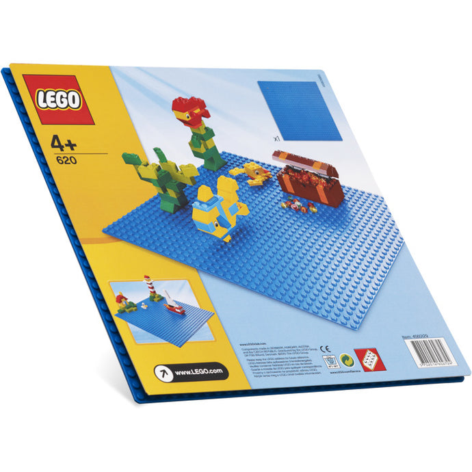 LEGO 620 Blue Building Plate