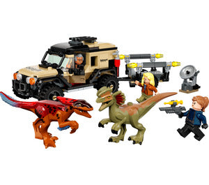 76951 Pyroraptor & Dilophosaurus Transport, Retired, Certified in white box, Pre-Owned