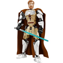 75109 Obi-Wan Kenobi Buildable Figure, Retired, Built, Preowned