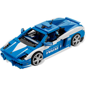 8214 Lamborghini Gallardo LP 540-4 Polizia, Retired, Certified in White Box, Pre-Owned