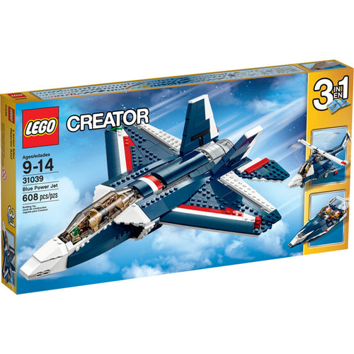 31039 Blue Power Jet, New - Box Partially Open (Resealed), Retired