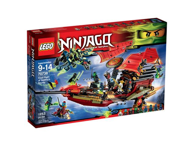70738 Final Flight of Destiny's Bounty, Retired, New - Open Box (All Bags Sealed Inside!)