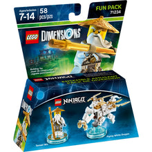 71234 Fun Pack - Ninjago (Sensei Wu and Flying White Dragon), Retired, NIB