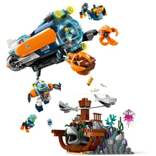 60379 Deep-Sea Explorer Submarine, Retired, New -Open Box