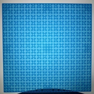 BAM Baseplate - LEGO® Clear Dark Blue