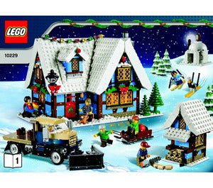 10229 Winter Village Cottage, Retired, New - Open Box