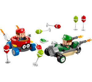 72034 Baby Mario vs. Baby Luigi, Certified in white box, Pre-Owned