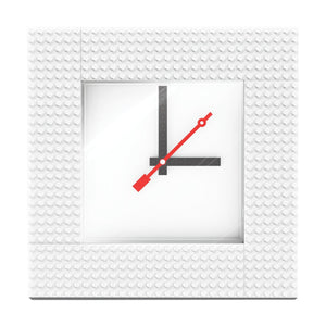 LEGO® Time by IQHK MOC Wall Clock 6x24 White (53771)