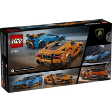 LEGO 77238 Lamborghini Revuelto and Lamborghini Hurac 'n Sto