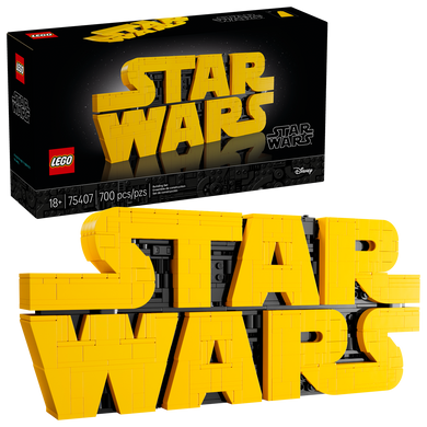 75407 Star Wars Buildable Logo