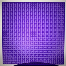 BAM Baseplate 32X32 10" - Clear Purple 100% LEGO® Compatible