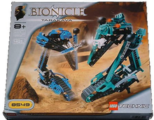 8549-R TARAKAVA Bionicle New (Missing Box) in White Box, all bags still sealed.