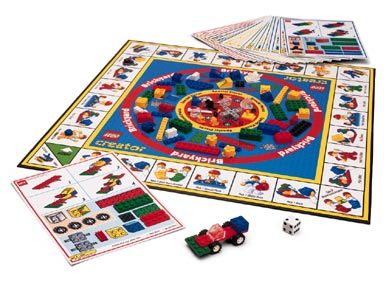 LEGO Creator the Race to Build It Board Game, Retired, Certified in original box, Pre-Owned