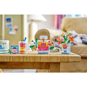 31383 Floral Decor Perfume Bottle