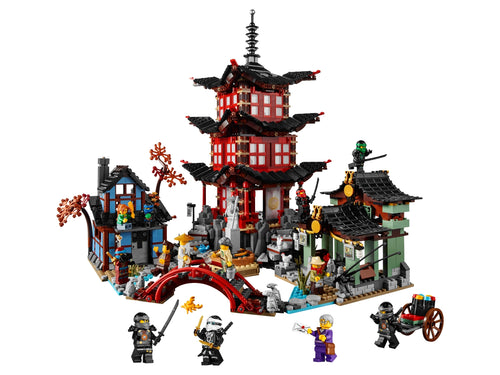 70751 Temple of Airjitzu, Certified in White Box, Retired