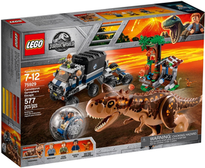 75929 Carnotaurus Gyrosphere Escape, Certified in White Box