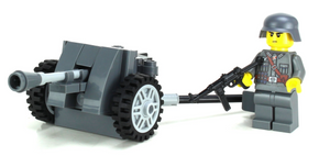 LEGO Cannon Build with Figure